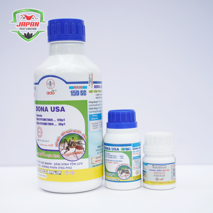 Thuốc Muỗi Y Tế CAO CẤP DONA USA150SC 1 LÍT