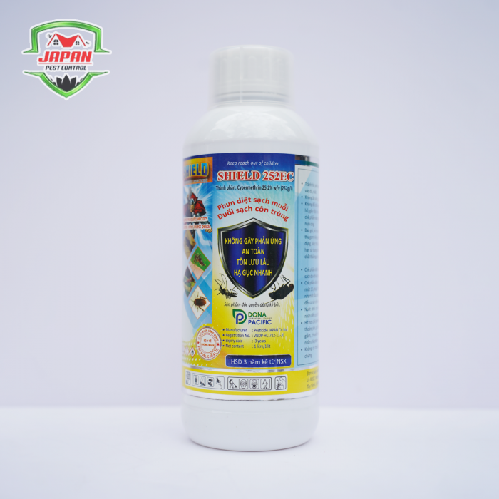 THUỐC MUỖI Y TẾ SHIELD 252EC 1 LÍT