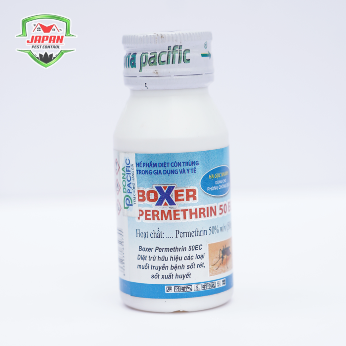 THUỐC MUỖI Y TẾ CAO CẤP BOXER PERMERTHRIN 50EC 50ML