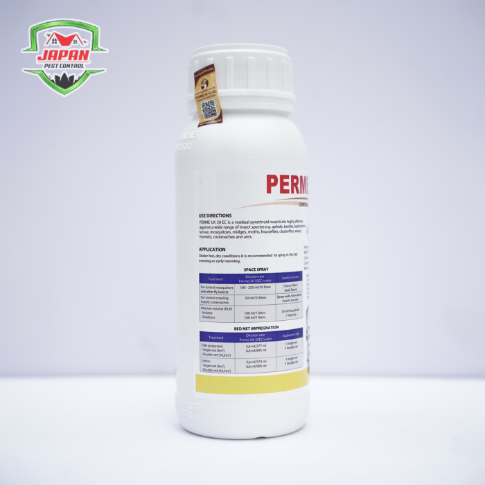 THUỐC MUỖI Y TẾ CAO CẤP PERME UK 50EC 500ML ( NHẬP KHẨU ANH QUỐC )