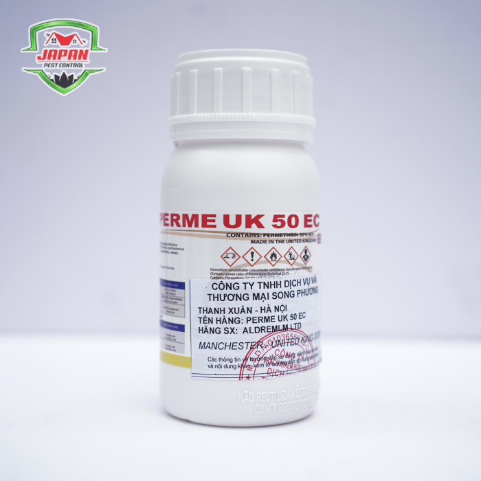 THUỐC MUỖI Y TẾ CAO CẤP PERME UK 50EC 250ML ( NHẬP KHẨU ANH QUỐC )