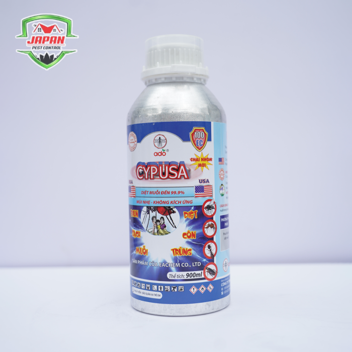THUỐC MUỖI Y TẾ CAO CẤP CYP USA 100EC 900ML