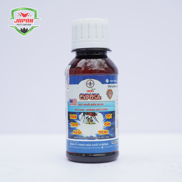 THUỐC MUỖI Y TẾ CAO CẤP CYP USA 100EC 100ML