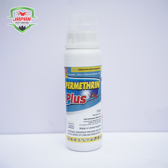 THUỐC MUỖI Y TẾ CAO CẤP PERMERTHRIN PLUS 500ml