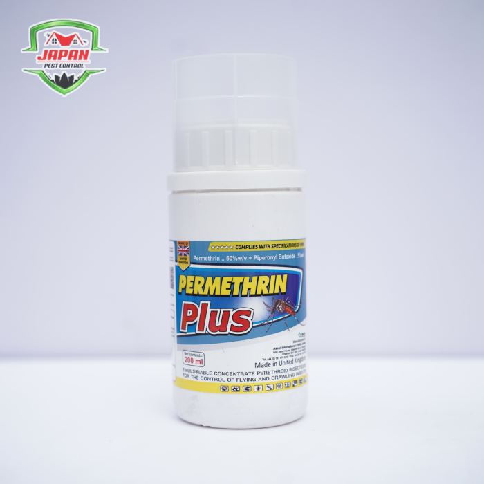 THUỐC MUỖI Y TẾ CAO CẤP PERMERTHRIN PLUS 200ml