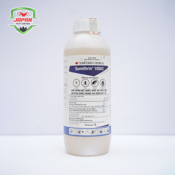 THUỐC MUỖI Y TẾ CAO CÂP SUMITHRIN SEC 1 LÍT