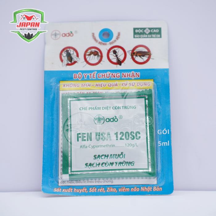 THUỐC DIỆT KIẾN, GIÁN, MUỖI CAO CẤP FEN USA 120SC