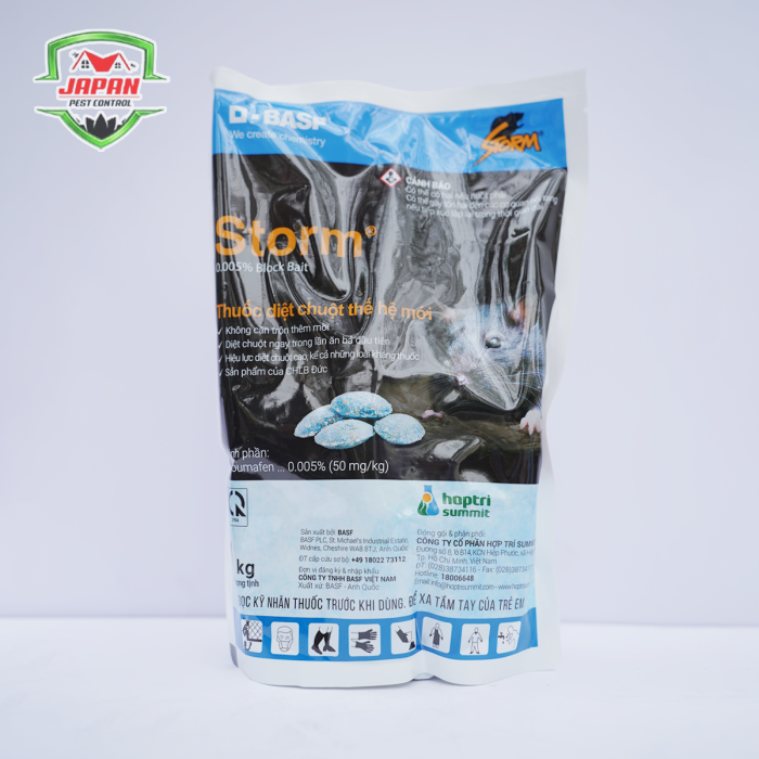THUỐC DIỆT CHUỘT STORM 1KG